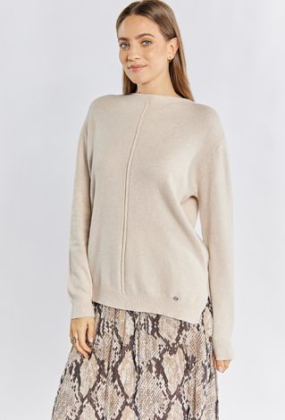 Wiskozowy sweter damski