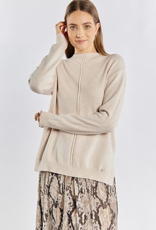 Wiskozowy sweter damski