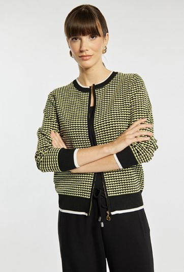 Rozpinany sweter damski