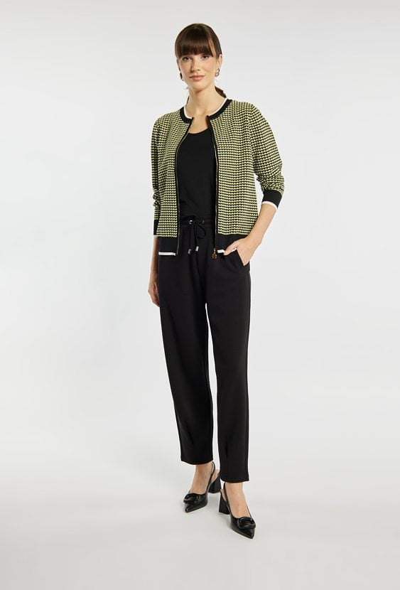 Rozpinany sweter damski