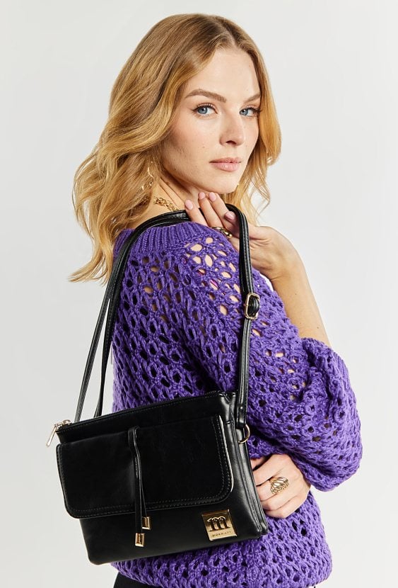 Dwukomorowa torba damska