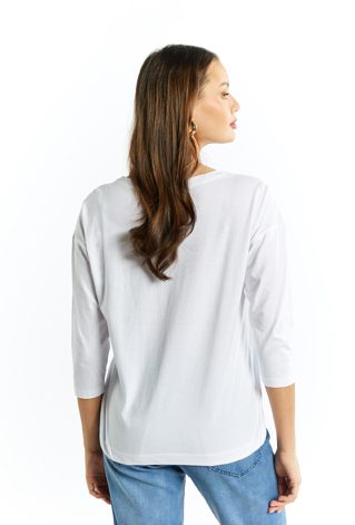 T-shirt damski z nadrukiem
