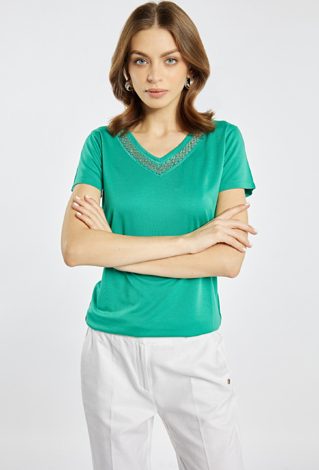 T-shirt z modalu
