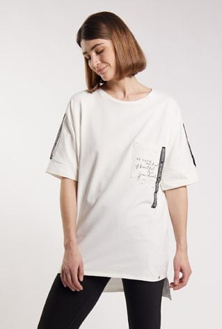 Bluza damska z dłuższym tyłem