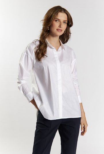 Bluzka koszulowa z bawełny