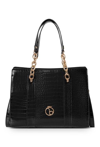 Elegancka shopperka NOBO croco