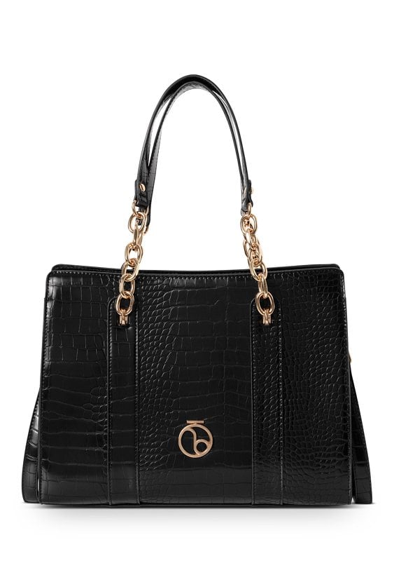 Elegancka shopperka NOBO croco