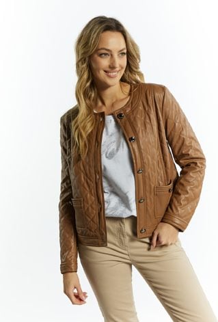 Pikowana kurtka damska