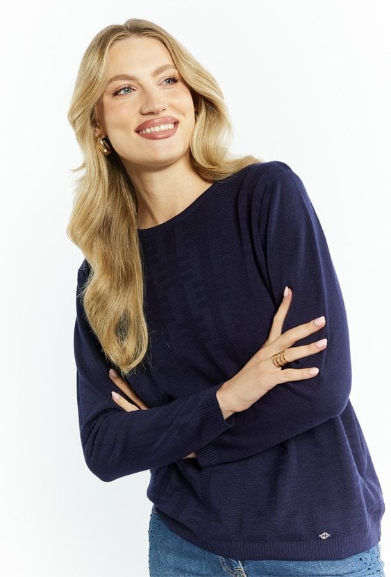 Cienki sweter damski