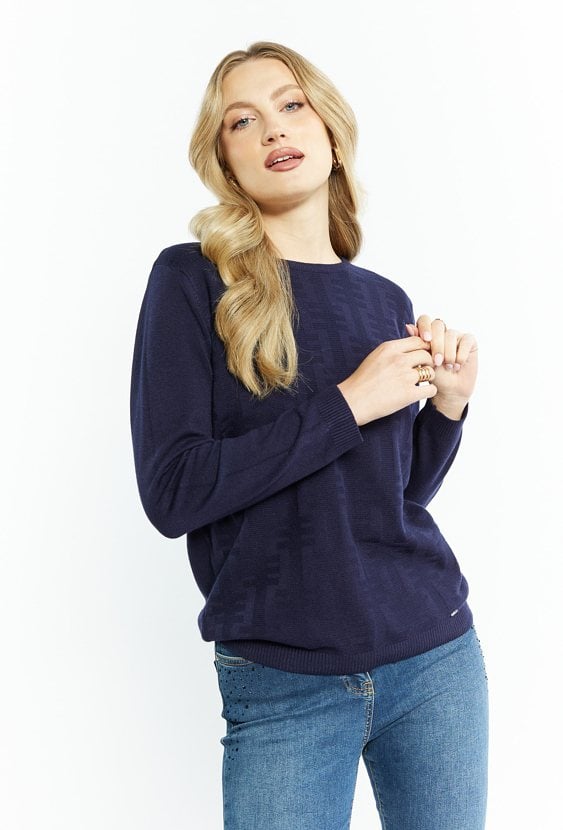 Cienki sweter damski