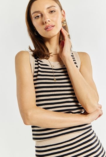 Sweter damski w paski