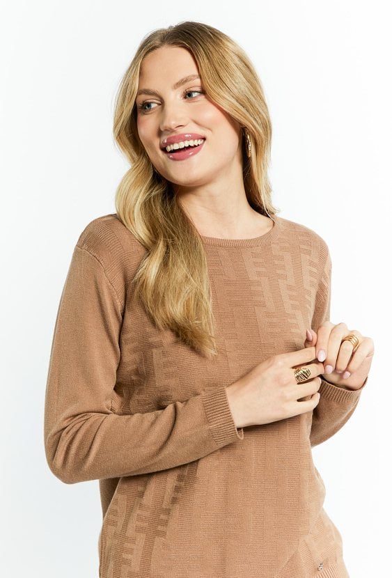 Cienki sweter damski