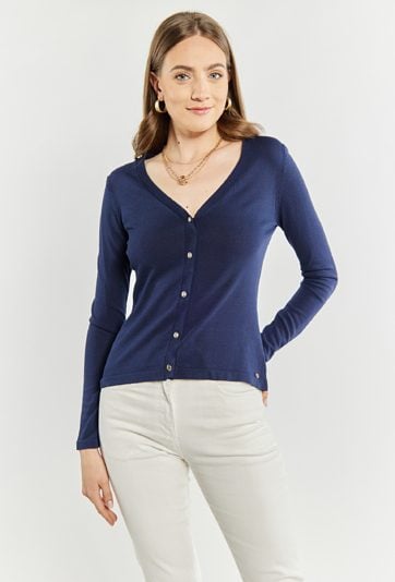 Rozpinany sweter damski