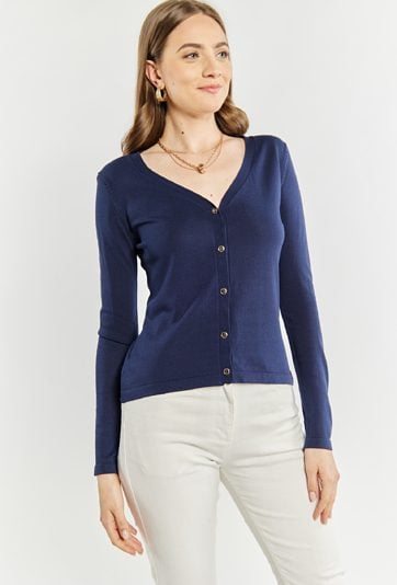 Rozpinany sweter damski