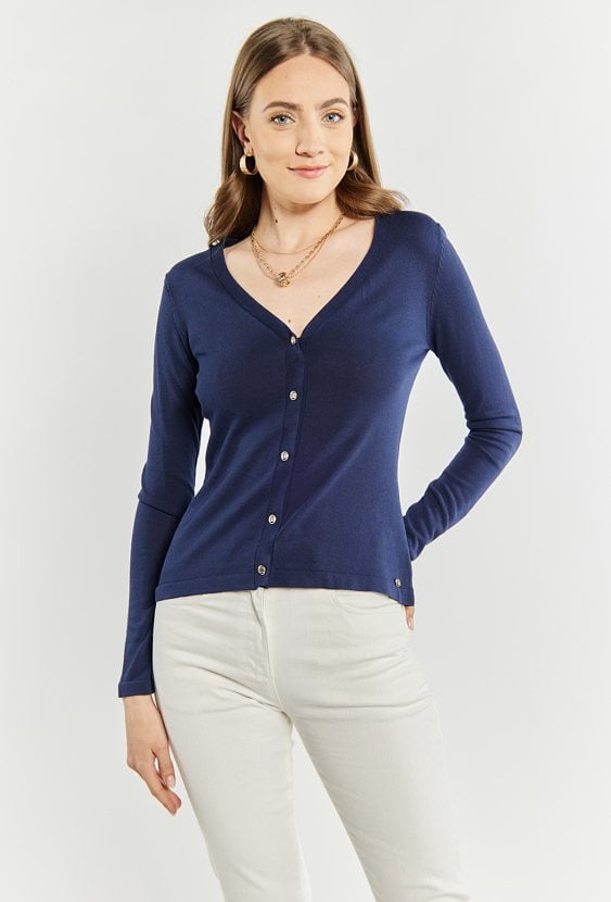 Rozpinany sweter damski