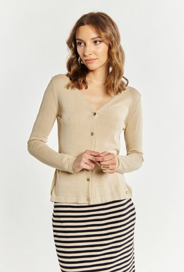 Rozpinany sweter damski