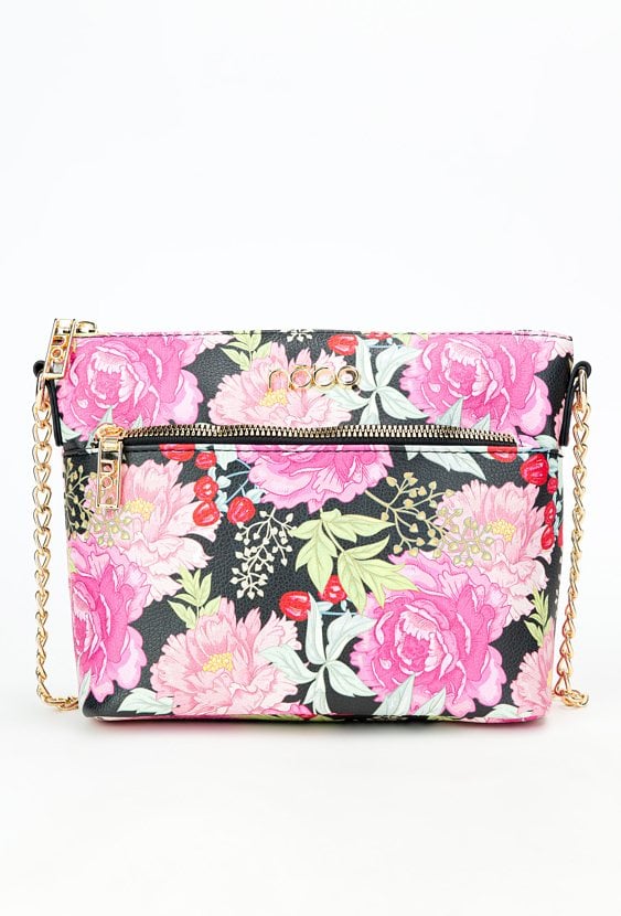 Torebka na pasku z łańcuszkiem