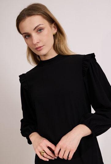 Elegancka bluzka z falbankami