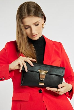 Torebka z subtelnym połyskiem