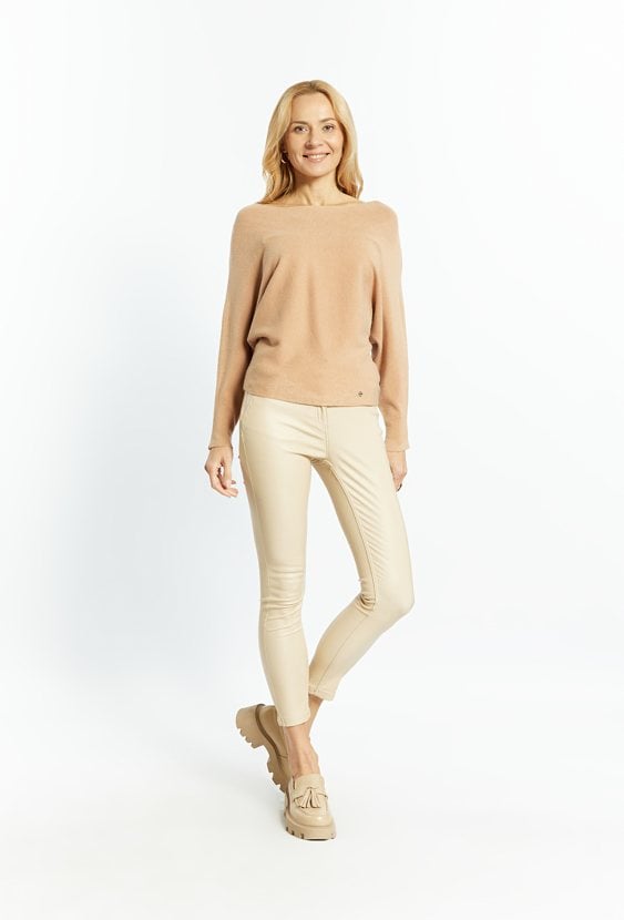 Wiskozowy sweter damski