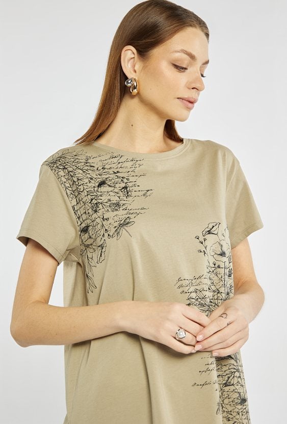 Lekki T-shirt damski