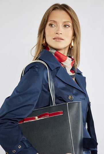 Torba damska z kokardką