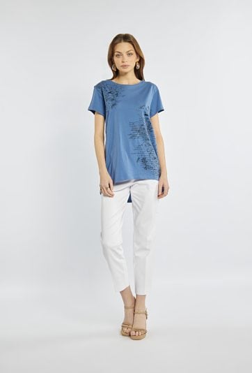 Lekki T-shirt damski