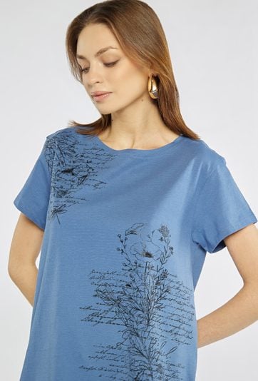 Lekki T-shirt damski