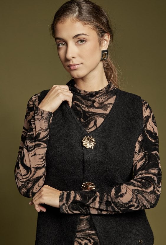 Kamizelka swetrowa