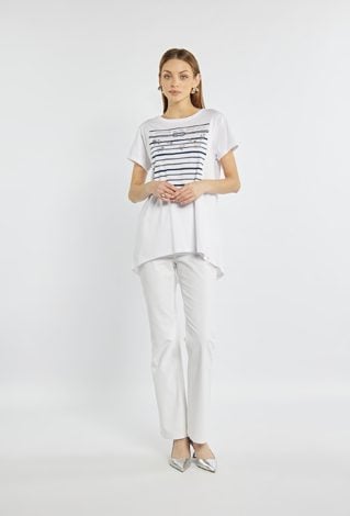 T-shirt z wzorem
