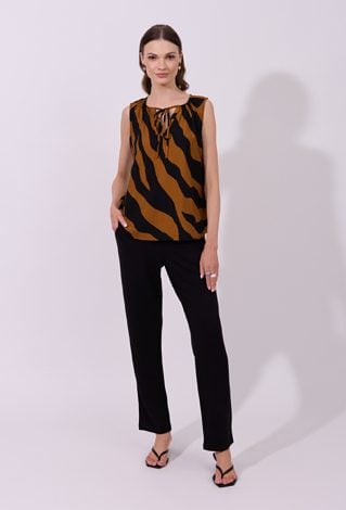 Bluzka z wyrazistym wzorem