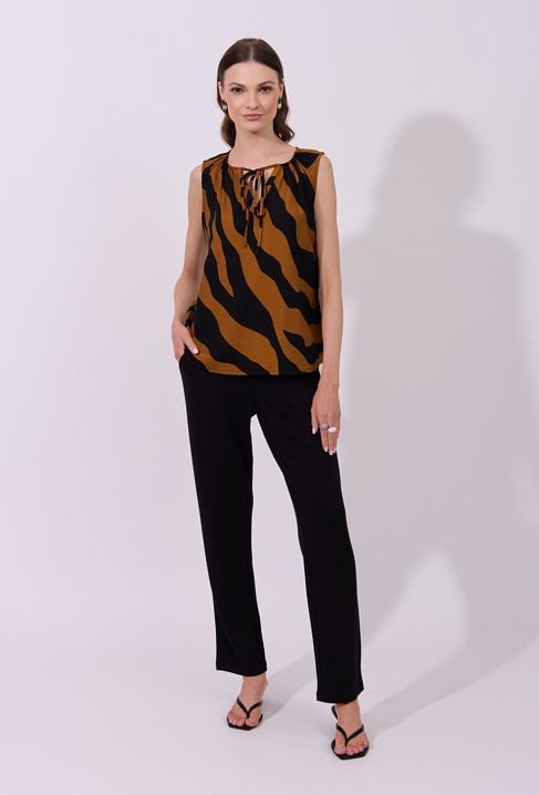 Bluzka z wyrazistym wzorem