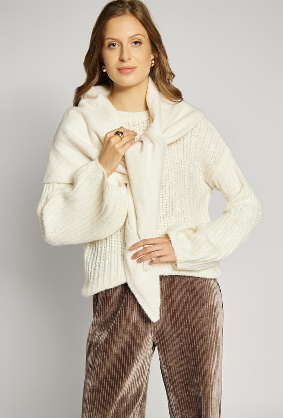 Sweter damski z wiskozą