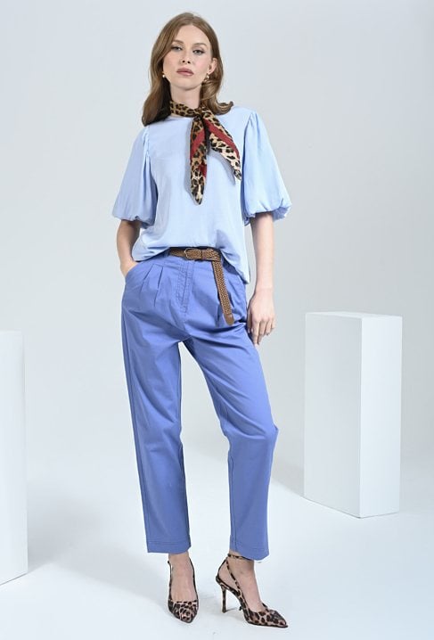 Błękitne cygaretki z bawełny