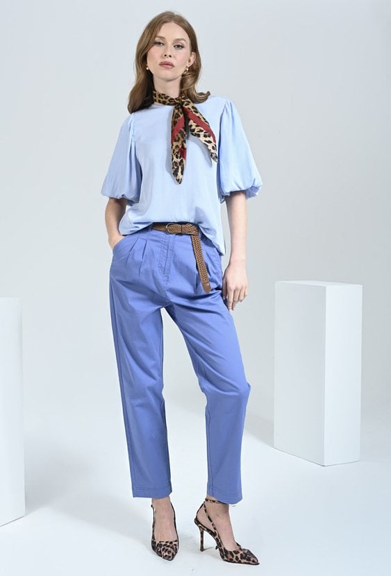 Błękitne cygaretki z bawełny