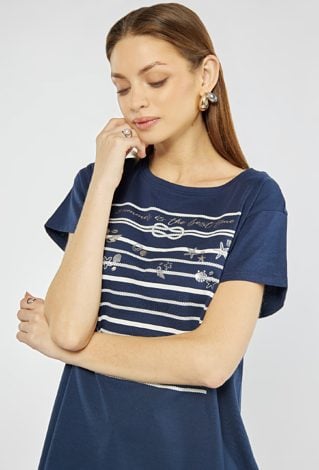T-shirt z wzorem