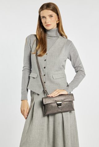 Torebka z subtelnym połyskiem