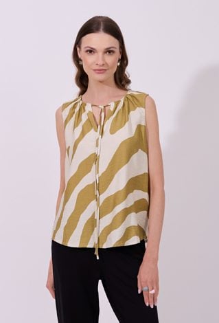 Bluzka z wyrazistym wzorem