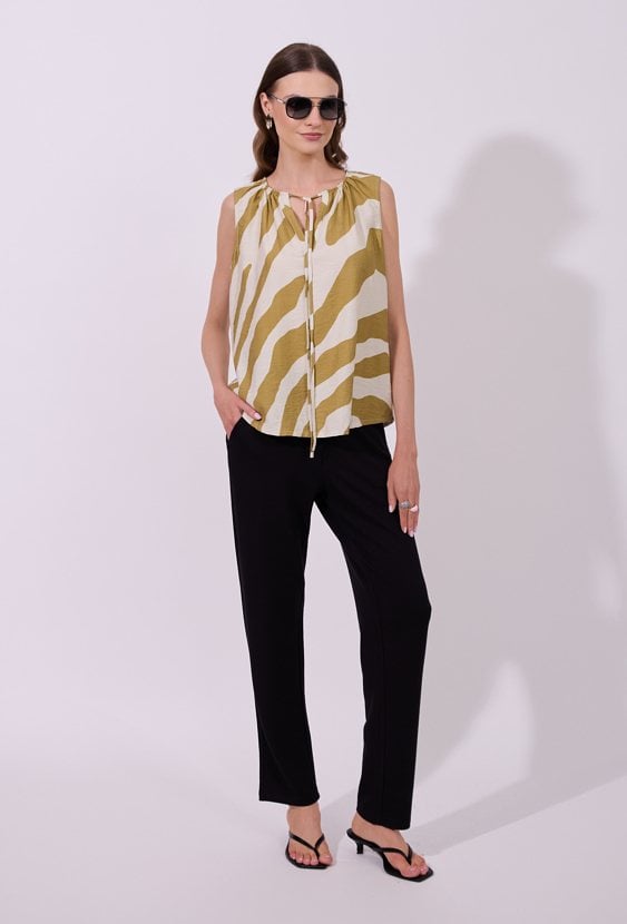 Bluzka z wyrazistym wzorem