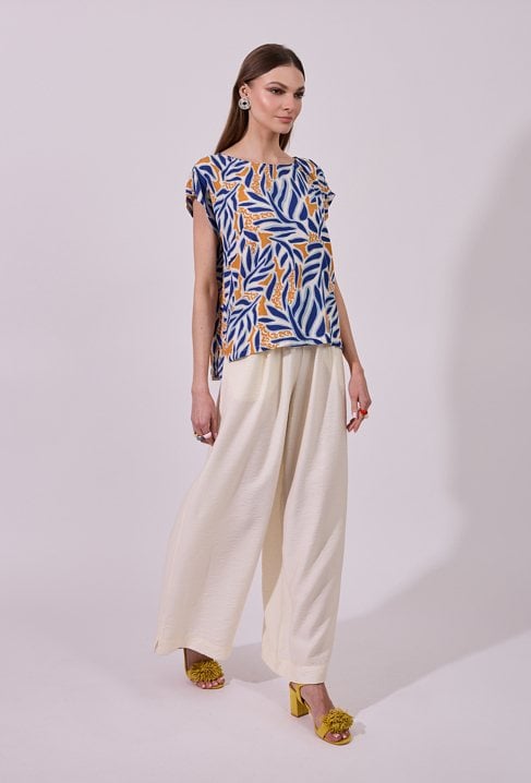 Luźne spodnie na lato