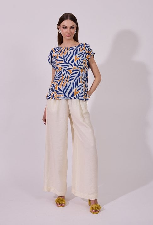 Luźne spodnie na lato