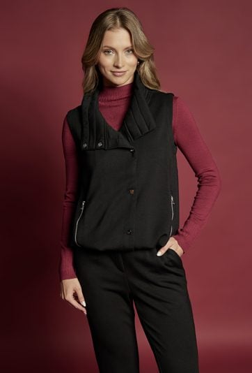 Kamizelka damska o eleganckim fasonie