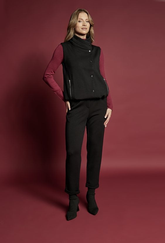 Kamizelka damska o eleganckim fasonie