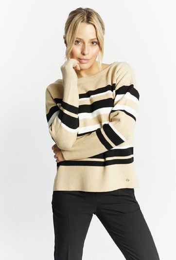 Sweter damski z wzorem