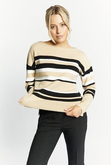 Sweter damski z wzorem