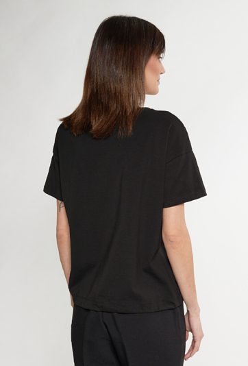 Bawełniany t-shirt z nadrukiem