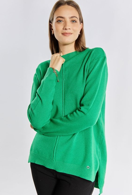 Wiskozowy sweter damski