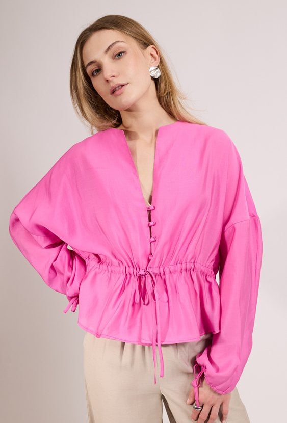 Bluzka damska z guzikami