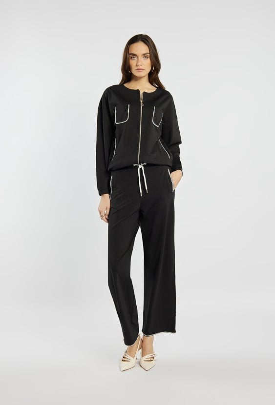 Spodnie o luźnym kroju