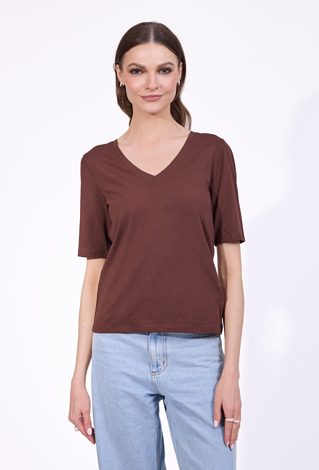 T-shirt z bawełną